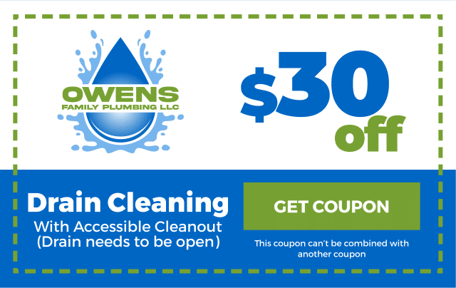 30-dollar off drain Cleaning